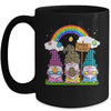 Gnome Easter Leopard Print Easter Day Mug Coffee Mug | Teecentury.com