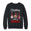 Gnome Family Christmas For Women Men Buffalo Plaid T-Shirt & Sweatshirt | Teecentury.com