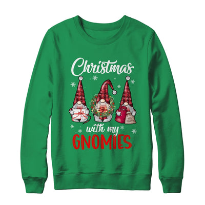 Gnome Family Christmas For Women Men Buffalo Plaid T-Shirt & Sweatshirt | Teecentury.com