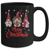 Gnome Family Merry Christmas For Women Buffalo Plaid Mug Coffee Mug | Teecentury.com