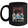 Gnome For The Holidays Red Buffalo Plaid Christmas Xmas Mug Coffee Mug | Teecentury.com