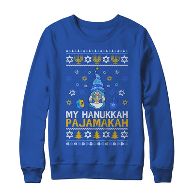 Gnome My Hanukkah Pajamakah Funny Chanukah Christmas Ugly T-Shirt & Sweatshirt | Teecentury.com