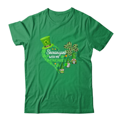 Gnome St Patricks Day Shenanigans With My Gnomies Shamrock Shirt & Hoodie | teecentury