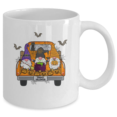 Gnome Witch Halloween Pumpkin Autumn Fall Holiday Mug | teecentury