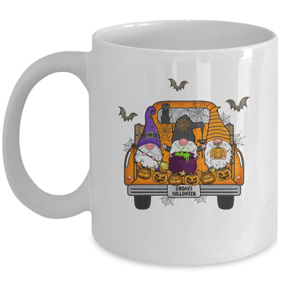 Gnome Witch Halloween Pumpkin Autumn Fall Holiday Mug | teecentury