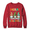 Gnome Xmas Light Pajamas Merry Christmas Matching Group Shirt & Sweatshirt | teecentury