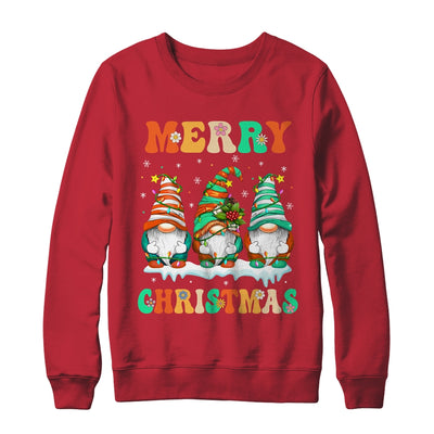 Gnome Xmas Light Pajamas Merry Christmas Matching Group Shirt & Sweatshirt | teecentury