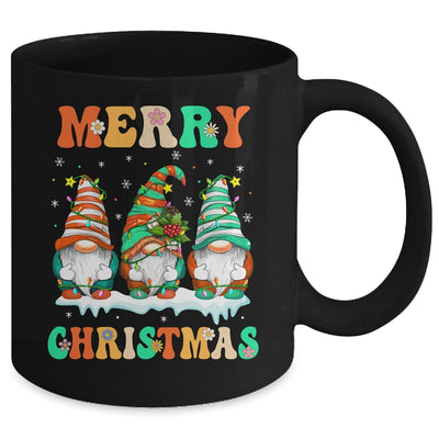 Gnome Xmas Light Pajamas Merry Christmas Matching Group Mug | teecentury