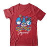 Gnomes Autism Awareness Support Squad Blue Ribbon Shirt & Tank Top | teecentury