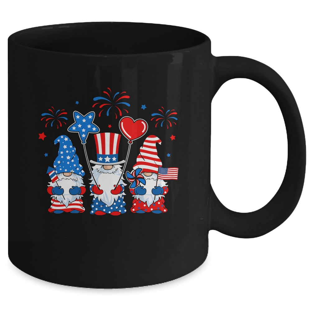 Gnomes Celebrating Independence Day 4th Of July Patriotic Mug | teecentury