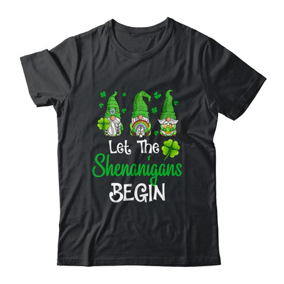 Gnomes St Patricks Day Let The Shenanigans Begin T-Shirt & Hoodie | Teecentury.com