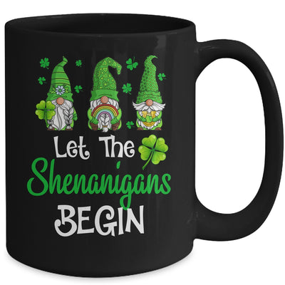 Gnomes St Patricks Day Let The Shenanigans Begin Mug Coffee Mug | Teecentury.com