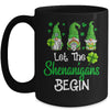 Gnomes St Patricks Day Let The Shenanigans Begin Mug Coffee Mug | Teecentury.com