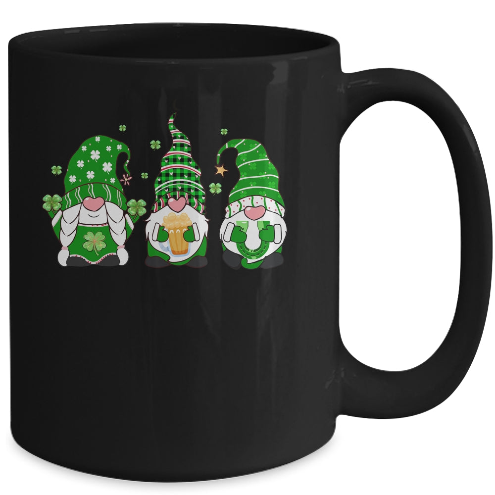 Gnomes St Patricks Day Women Shamrock Gnome Gift Mug Coffee Mug | Teecentury.com
