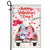 Gnomes Valentine Flag Happy Valentine's Day Red Truck Gnomes Couple Flag | Teecentury.com
