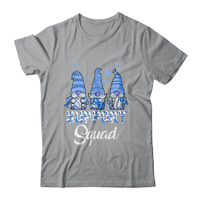 Gnomies Support Squad Blue Ribbon Colon Cancer Awareness Shirt & Hoodie | teecentury