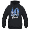 Gnomies Support Squad Blue Ribbon Colon Cancer Awareness Shirt & Hoodie | teecentury