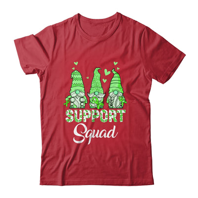 Gnomies Support Squad Green Ribbon Mental Health Awareness Shirt & Hoodie | teecentury