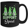 Gnomies Support Squad Green Ribbon Mental Health Awareness Mug | teecentury