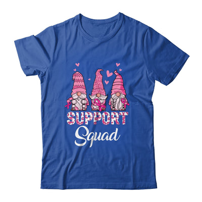 Gnomies Support Squad Pink Ribbon Breast Cancer Awareness Shirt & Hoodie | teecentury