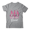 Gnomies Support Squad Pink Ribbon Breast Cancer Awareness Shirt & Hoodie | teecentury