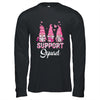 Gnomies Support Squad Pink Ribbon Breast Cancer Awareness Shirt & Hoodie | teecentury