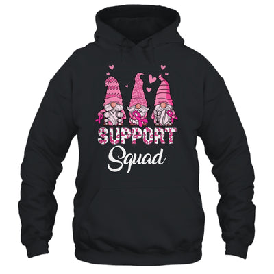 Gnomies Support Squad Pink Ribbon Breast Cancer Awareness Shirt & Hoodie | teecentury