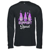Gnomies Support Squad Purple Ribbon Epilepsy Awareness Shirt & Hoodie | teecentury