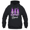 Gnomies Support Squad Purple Ribbon Epilepsy Awareness Shirt & Hoodie | teecentury