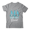 Gnomies Support Squad Teal Ribbon Ovarian Cancer Awareness Shirt & Hoodie | teecentury