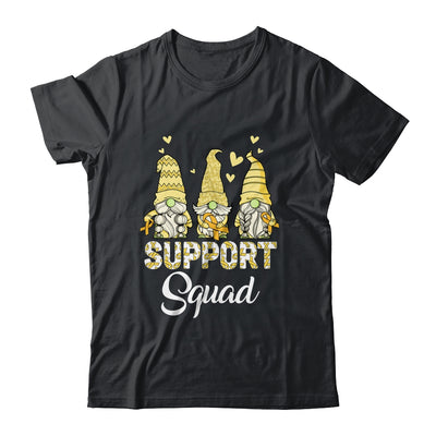 Gnomies Support Squad Yellow Ribbon Sarcoma Awareness Shirt & Hoodie | teecentury