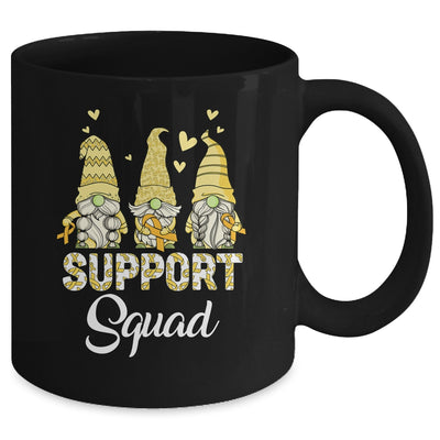 Gnomies Support Squad Yellow Ribbon Sarcoma Awareness Mug | teecentury