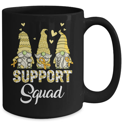 Gnomies Support Squad Yellow Ribbon Sarcoma Awareness Mug | teecentury