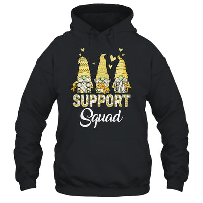 Gnomies Support Squad Yellow Ribbon Sarcoma Awareness Shirt & Hoodie | teecentury