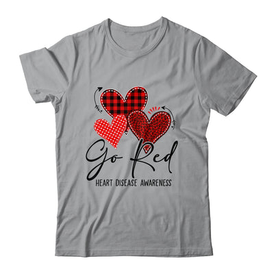 Go Red For Womens Heart Disease Awareness Month Leopard Shirt & Hoodie | teecentury