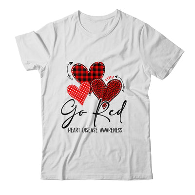 Go Red For Womens Heart Disease Awareness Month Leopard Shirt & Hoodie | teecentury
