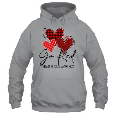 Go Red For Womens Heart Disease Awareness Month Leopard Shirt & Hoodie | teecentury