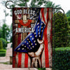 God Bless America Christian Cross Flag God Flag | Teecentury.com