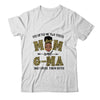 God Gifted Me Two Titles Mom And G-Ma Black Woman Leopard T-Shirt & Tank Top | Teecentury.com