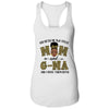 God Gifted Me Two Titles Mom And G-Ma Black Woman Leopard T-Shirt & Tank Top | Teecentury.com