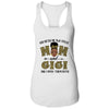 God Gifted Me Two Titles Mom And Gigi Black Woman Leopard T-Shirt & Tank Top | Teecentury.com