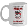 God Gifted Me Two Titles Mom And Grammy And I Rock Them Both Mug Coffee Mug | Teecentury.com