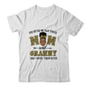 God Gifted Me Two Titles Mom And Granny Black Woman Leopard T-Shirt & Tank Top | Teecentury.com