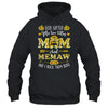 God Gifted Me Two Titles Mom And Memaw Happy Mothers Day Shirt & Tank Top | teecentury