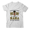 God Gifted Me Two Titles Mom And Nana Black Woman Leopard T-Shirt & Tank Top | Teecentury.com