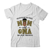 God Gifted Me Two Titles Mom And Oma Black Woman Leopard T-Shirt & Tank Top | Teecentury.com