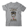 God Gifted Me Two Titles Mom Gigi Leopard Wink T-Shirt & Tank Top | Teecentury.com