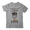God Gifted Me Two Titles Mom Mimi Leopard Wink T-Shirt & Tank Top | Teecentury.com