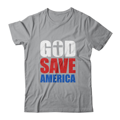 God Save America US Flag Patriotic American T-Shirt & Hoodie | Teecentury.com