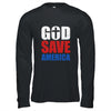 God Save America US Flag Patriotic American T-Shirt & Hoodie | Teecentury.com